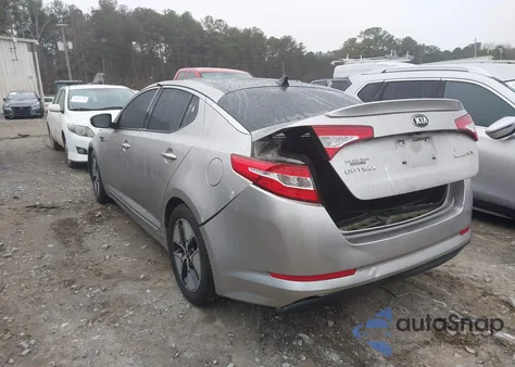 2013 Kia Optima Hybrid Ex from USA, damaged, VIN KNAGM4AD5D5055478